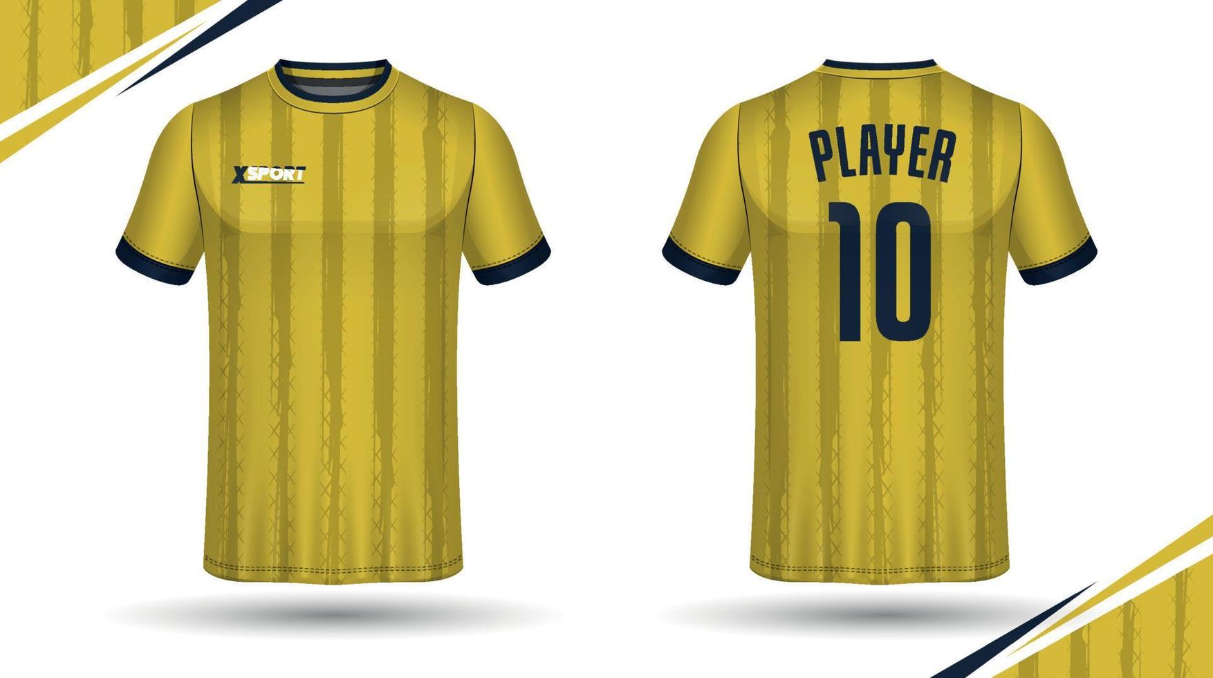 voetbal Jersey ontwerp voor sublimatie, sport t overhemd ontwerp vector