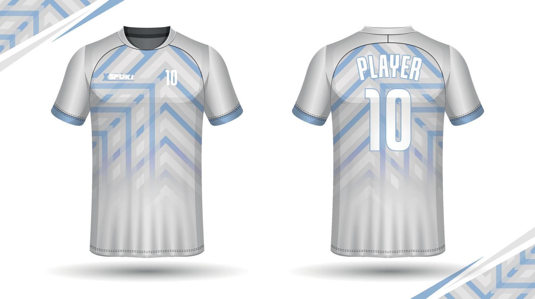 voetbal Jersey ontwerp voor sublimatie, sport t overhemd ontwerp vector