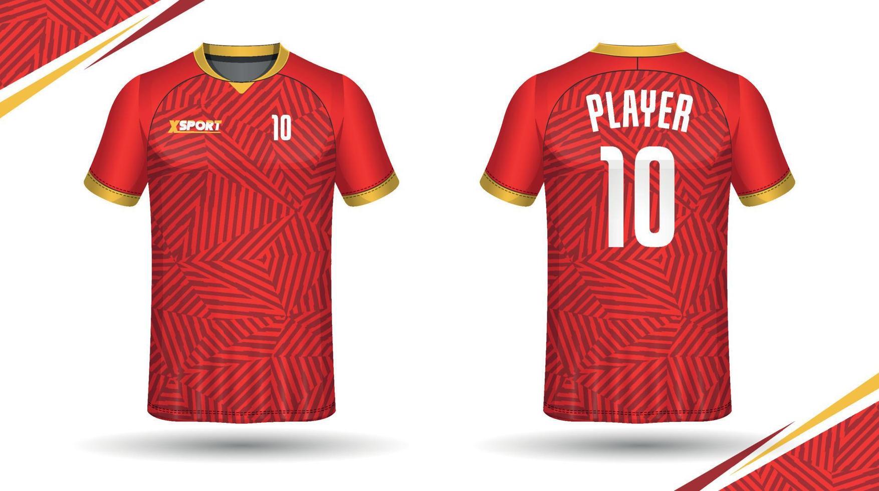 voetbal Jersey ontwerp voor sublimatie, sport t overhemd ontwerp vector