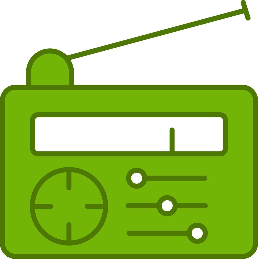 radio vector pictogram