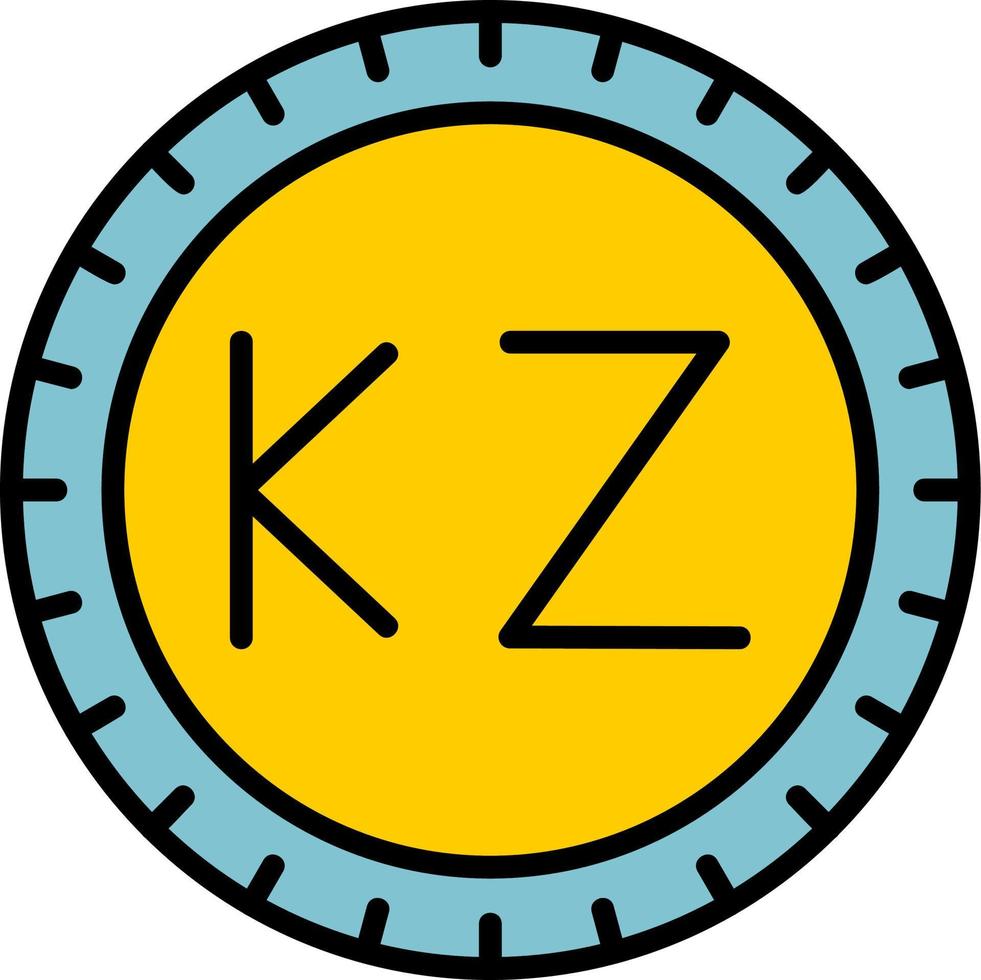 Kazachstan wijzerplaat code vector icoon