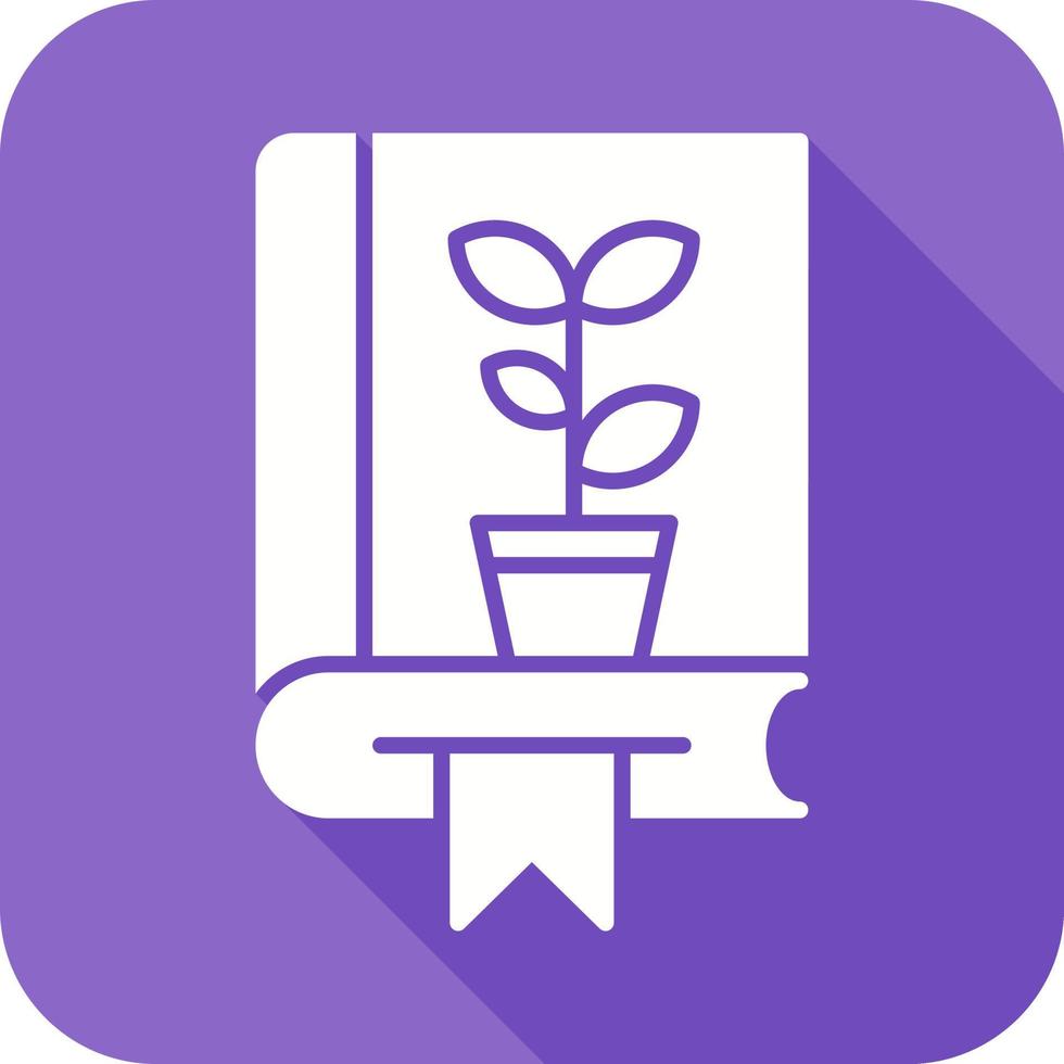 plantkunde glyph icoon vector