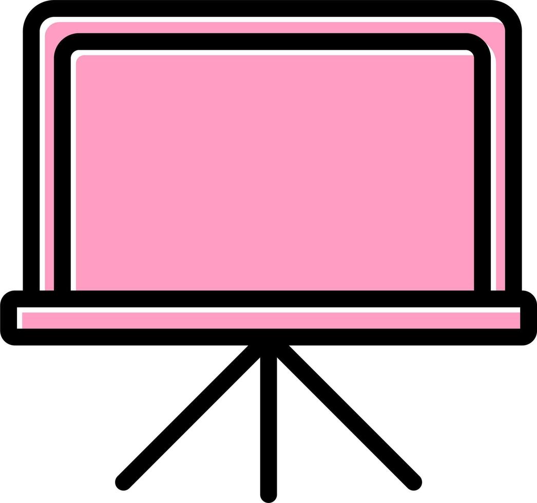 schoolbord vector pictogram