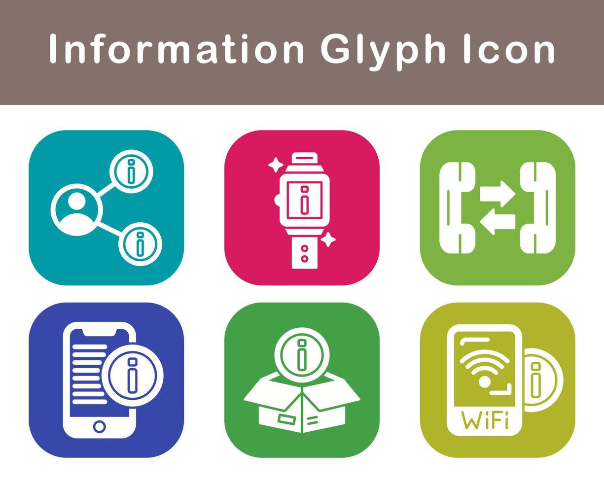 informatie vector icoon reeks