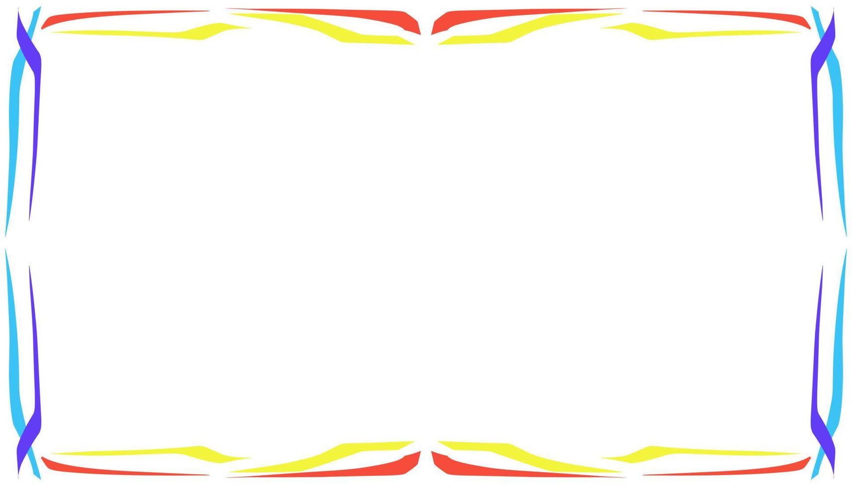 abstract achtergrond met kleurrijk structuur kader grens vector