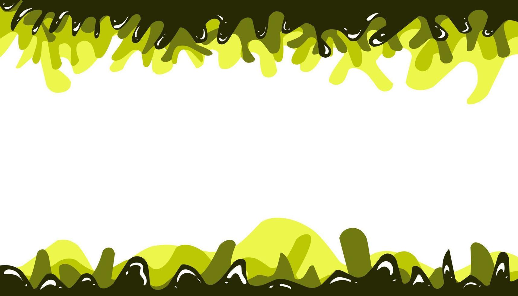 zwart en geel vloeistof abstract illustratie achtergrond, structuur Golf patroon vector