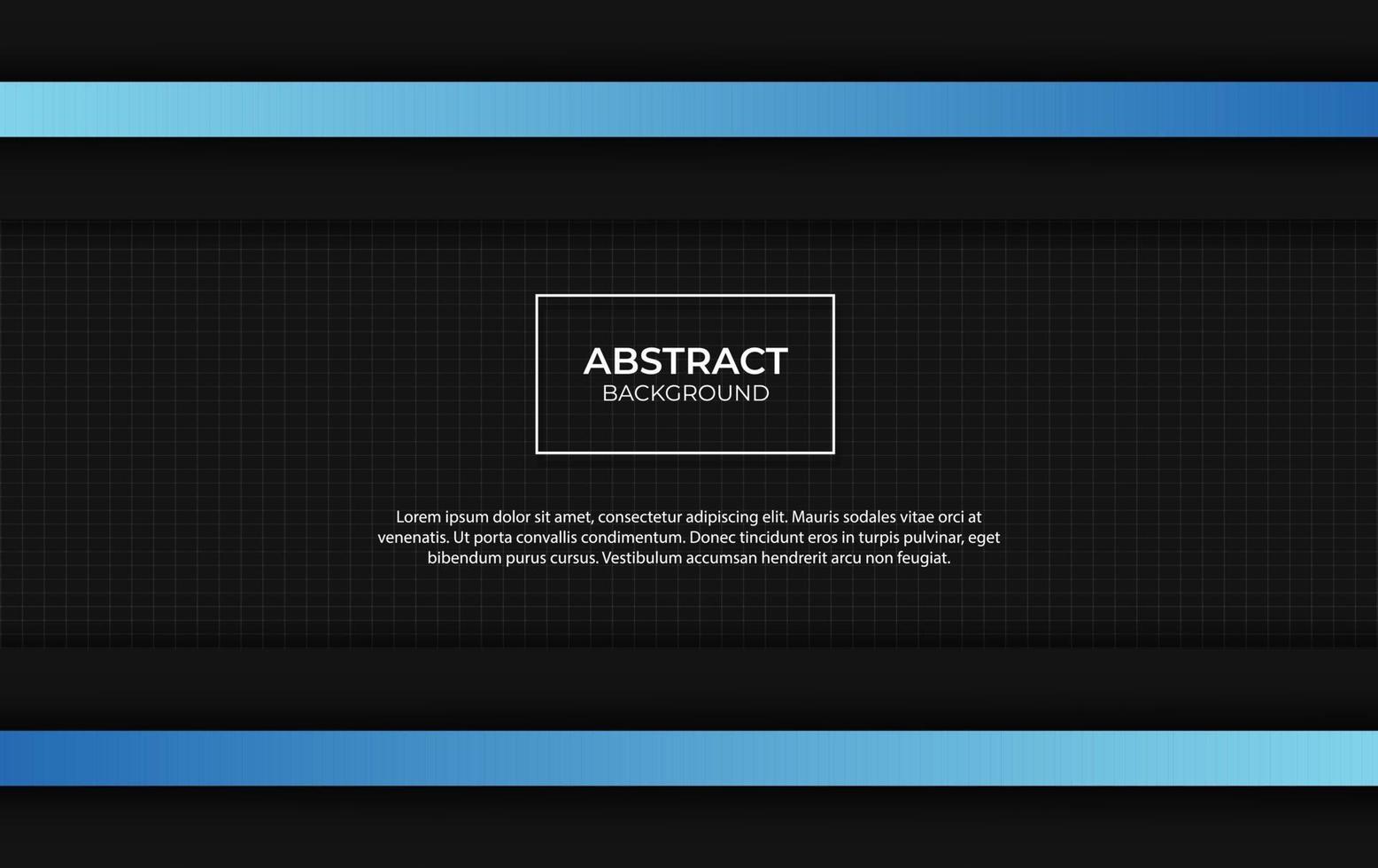 modern abstract blauw en zwart ontwerp als achtergrond vector