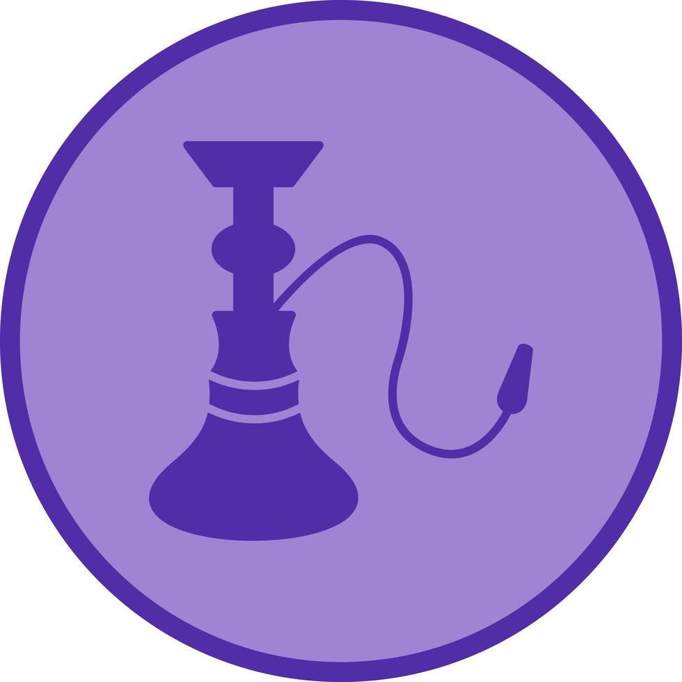 uniek hookah vector icoon