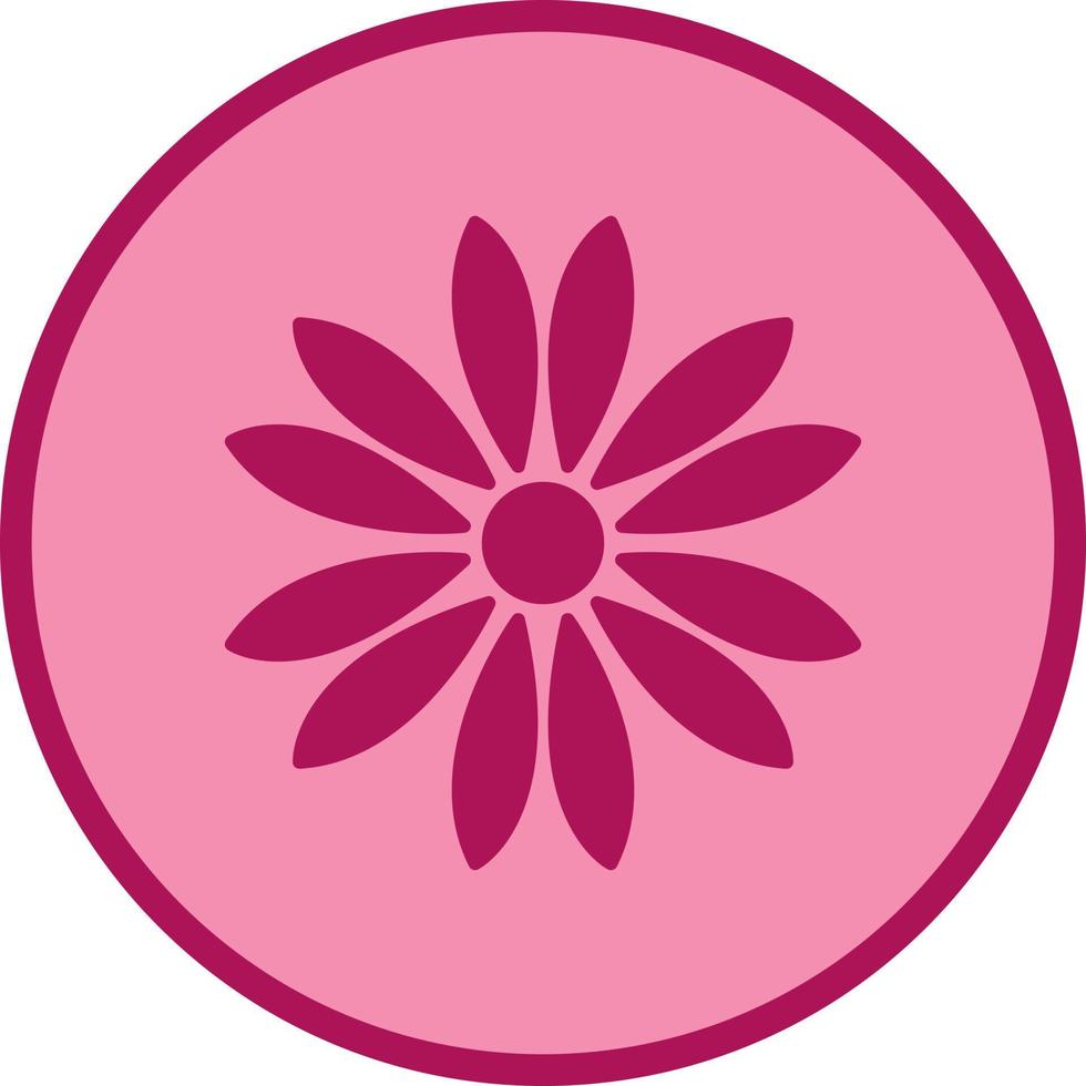 uniek bloem vector icoon