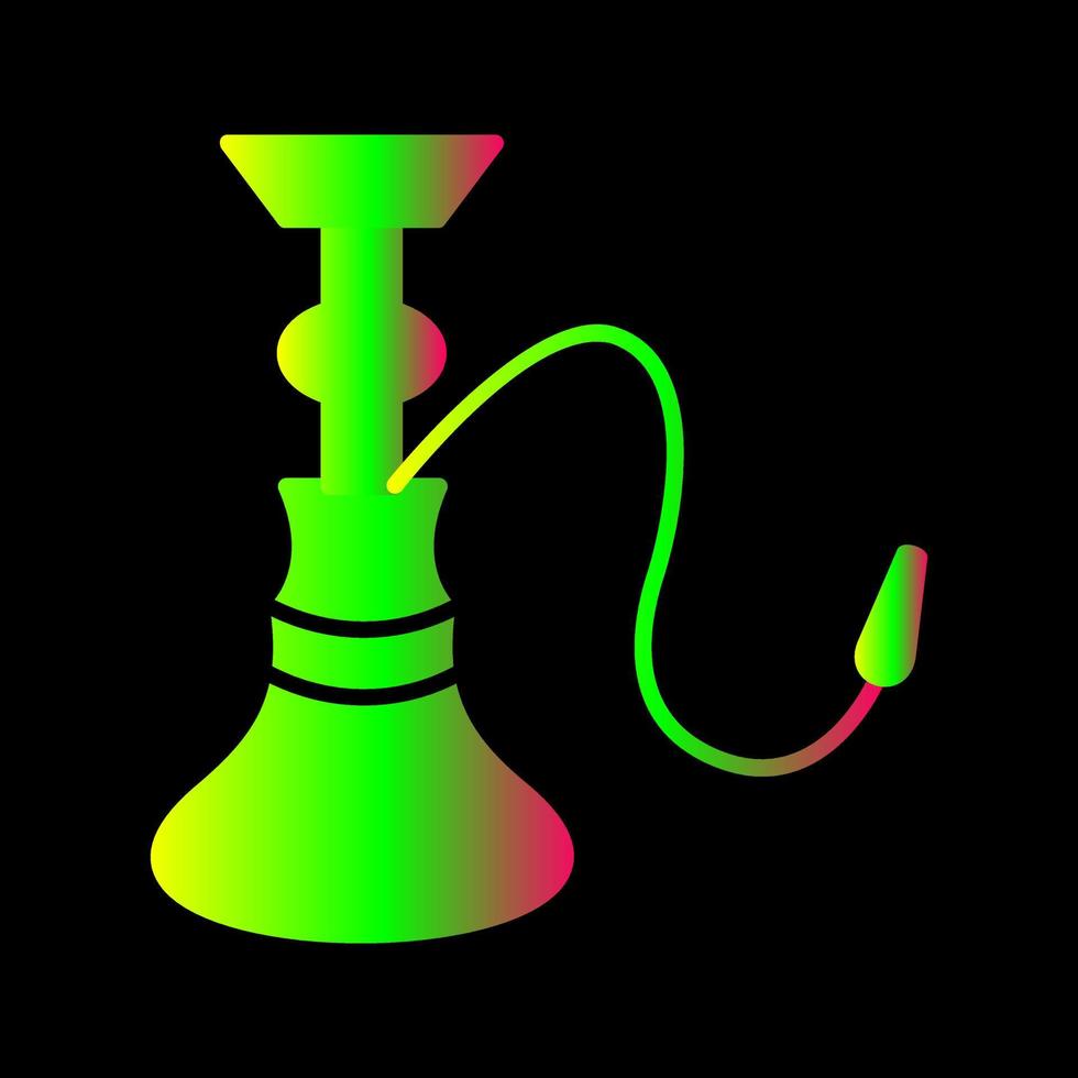 uniek hookah vector icoon