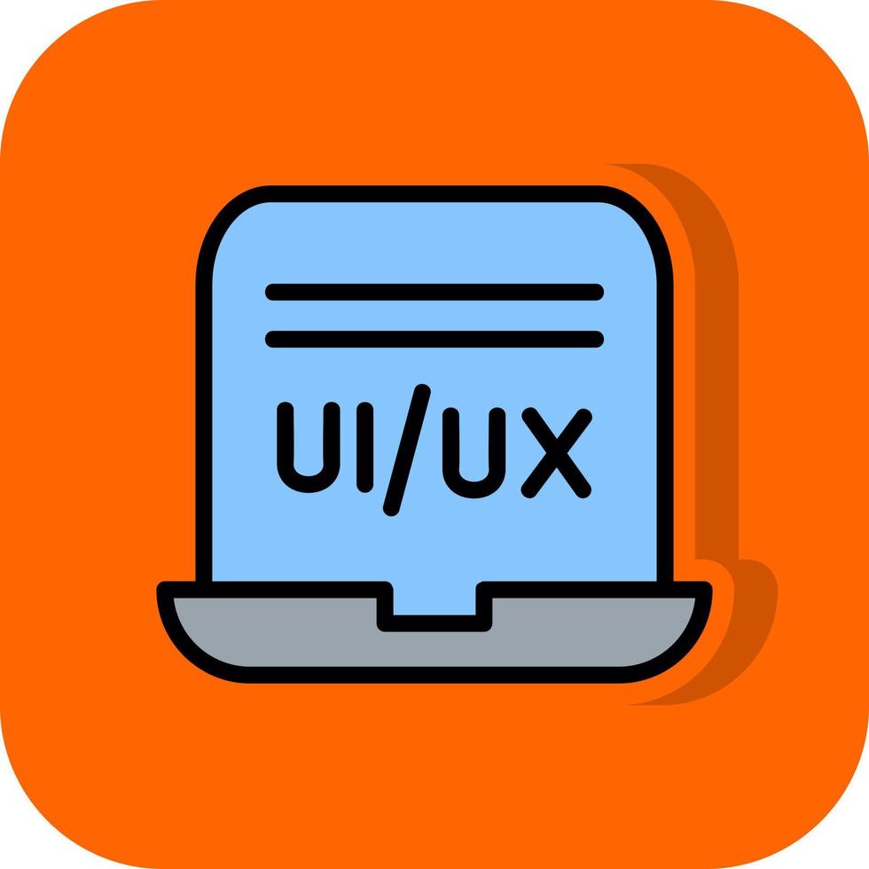 ui ux ontwerper vector icoon ontwerp