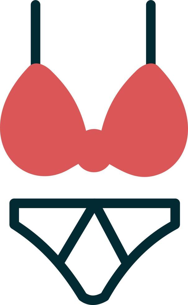bikini vector icoon