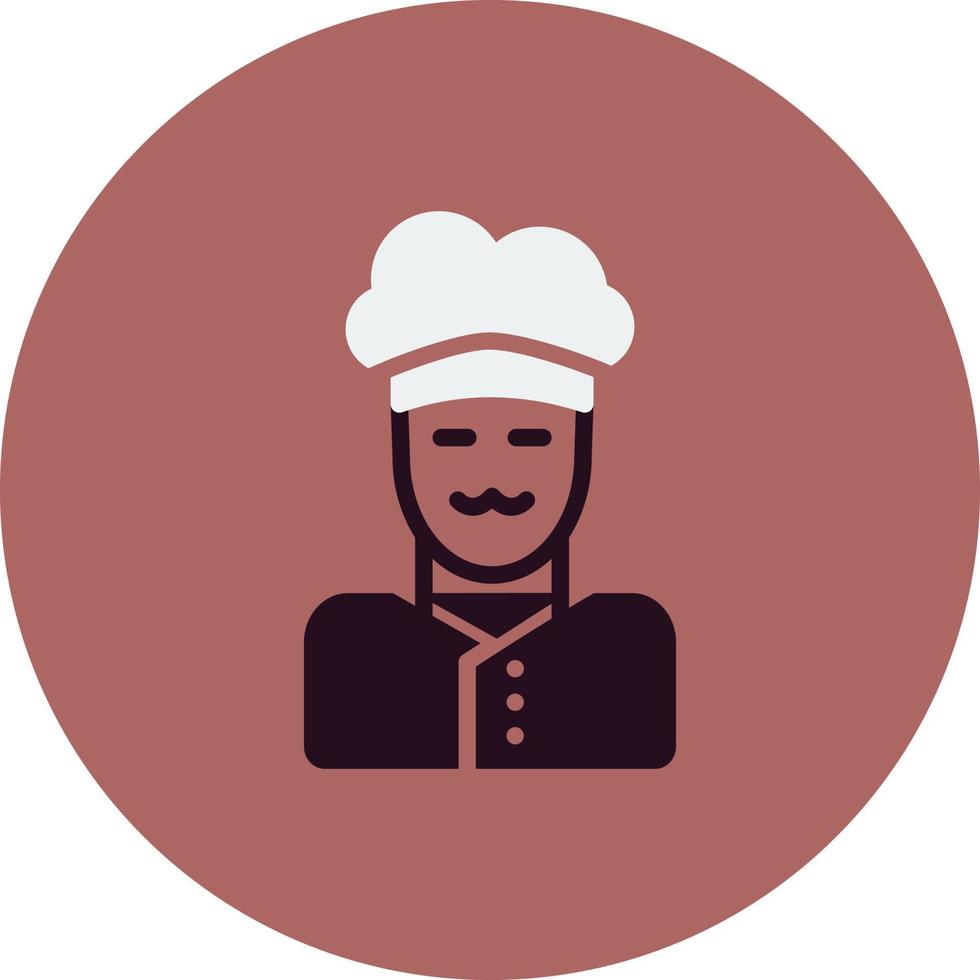 chef-kok vector pictogram