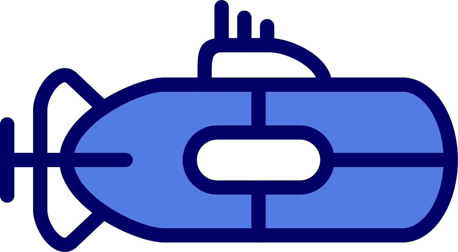 onderzeeër vector pictogram