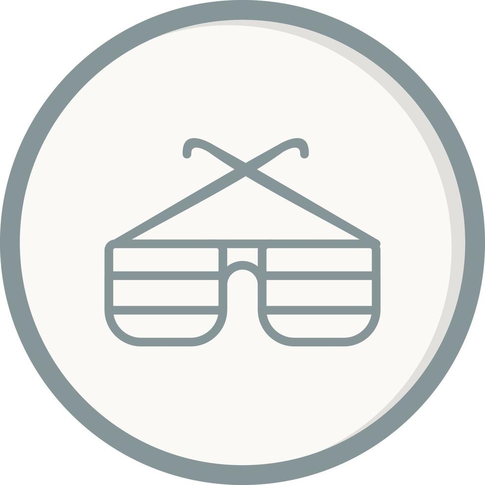 partij bril vector icoon