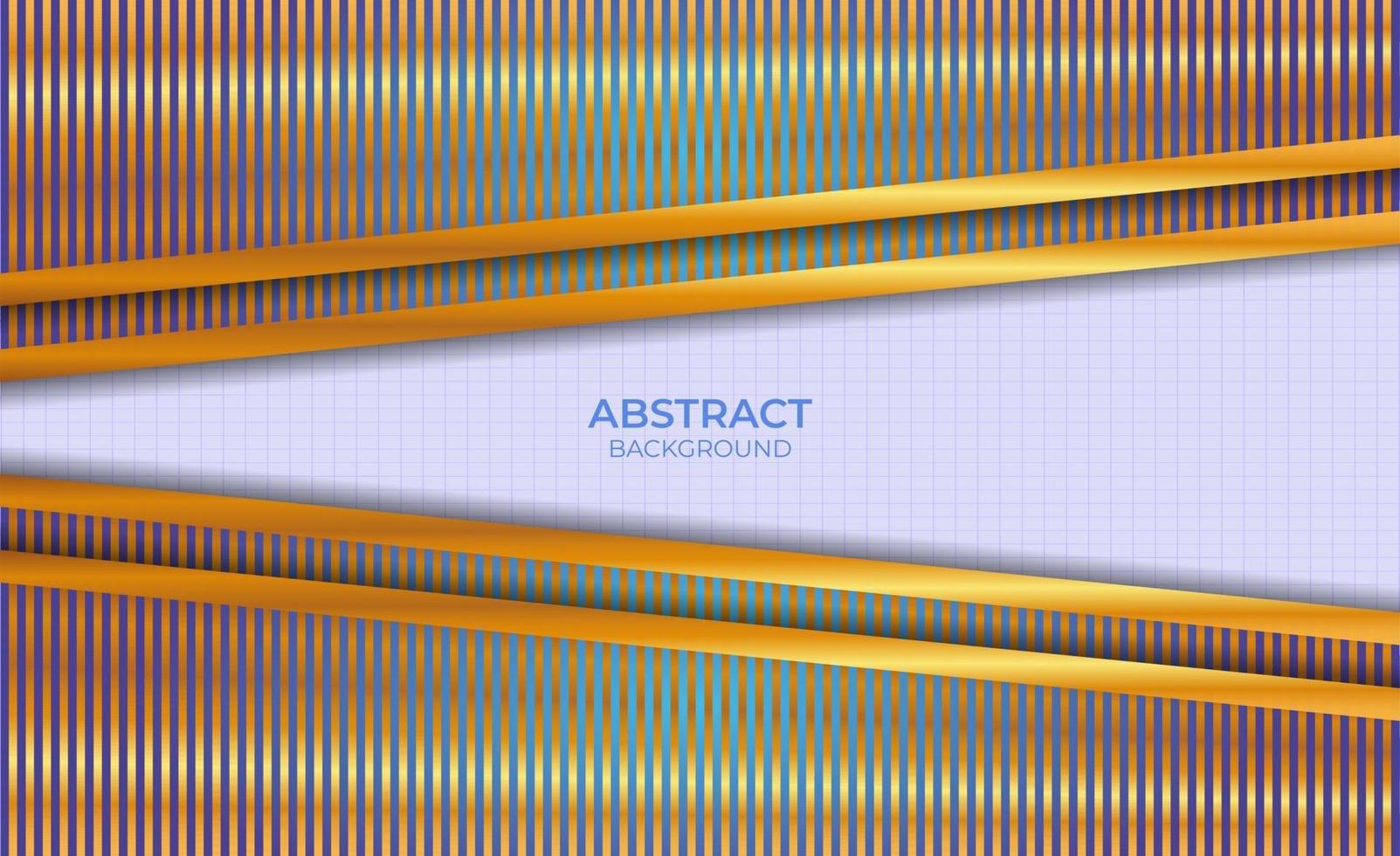 abstract ontwerp als achtergrond blauw en goud vector