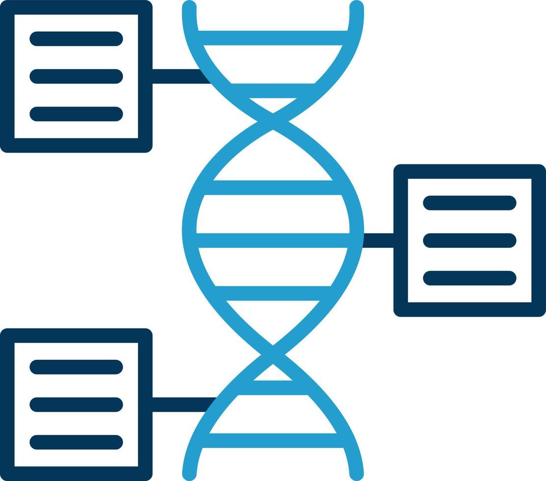 functioneel genomics vector icoon ontwerp