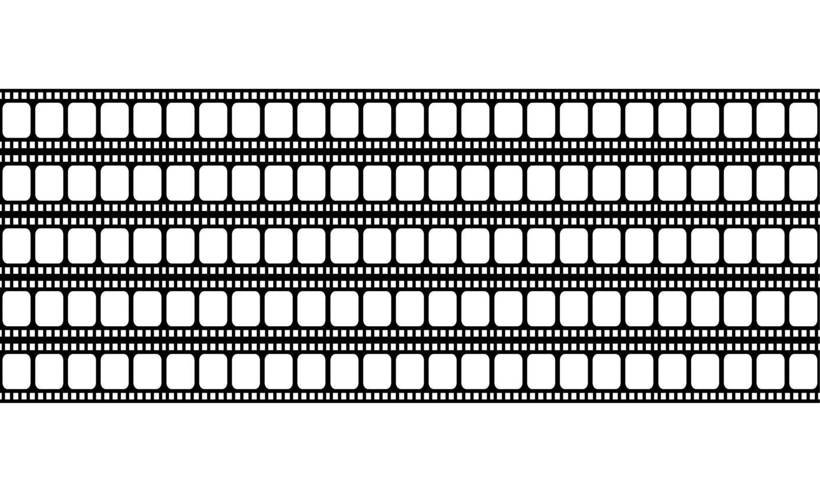 naadloos filmstrip motieven patroon voor overladen, decoratie, interieur, buitenkant, achtergrond, behang, Hoes of grafisch ontwerp element. vector illustratie