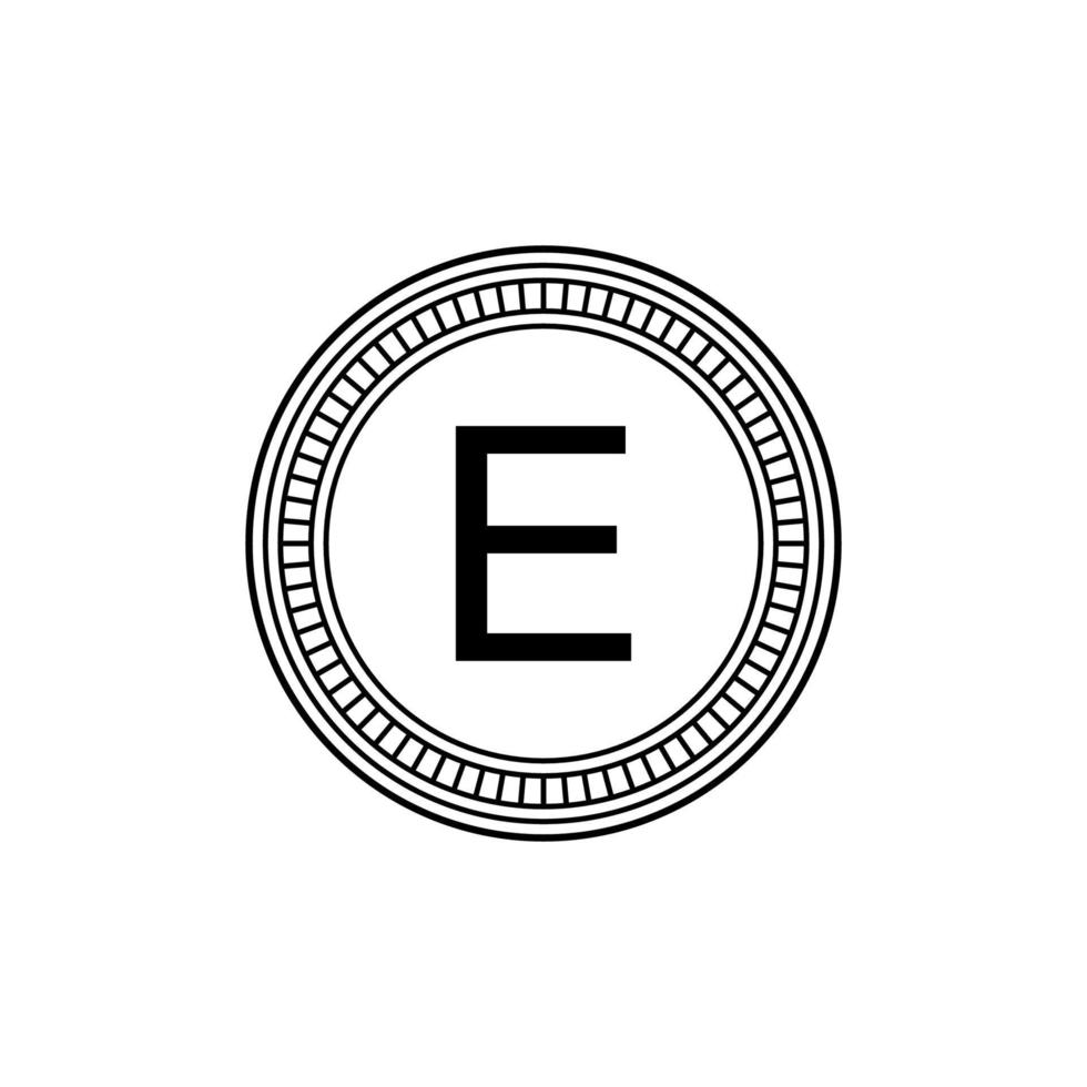 eswatini valuta symbool, Swazi lilangeni icoon, szl teken. vector illustratie