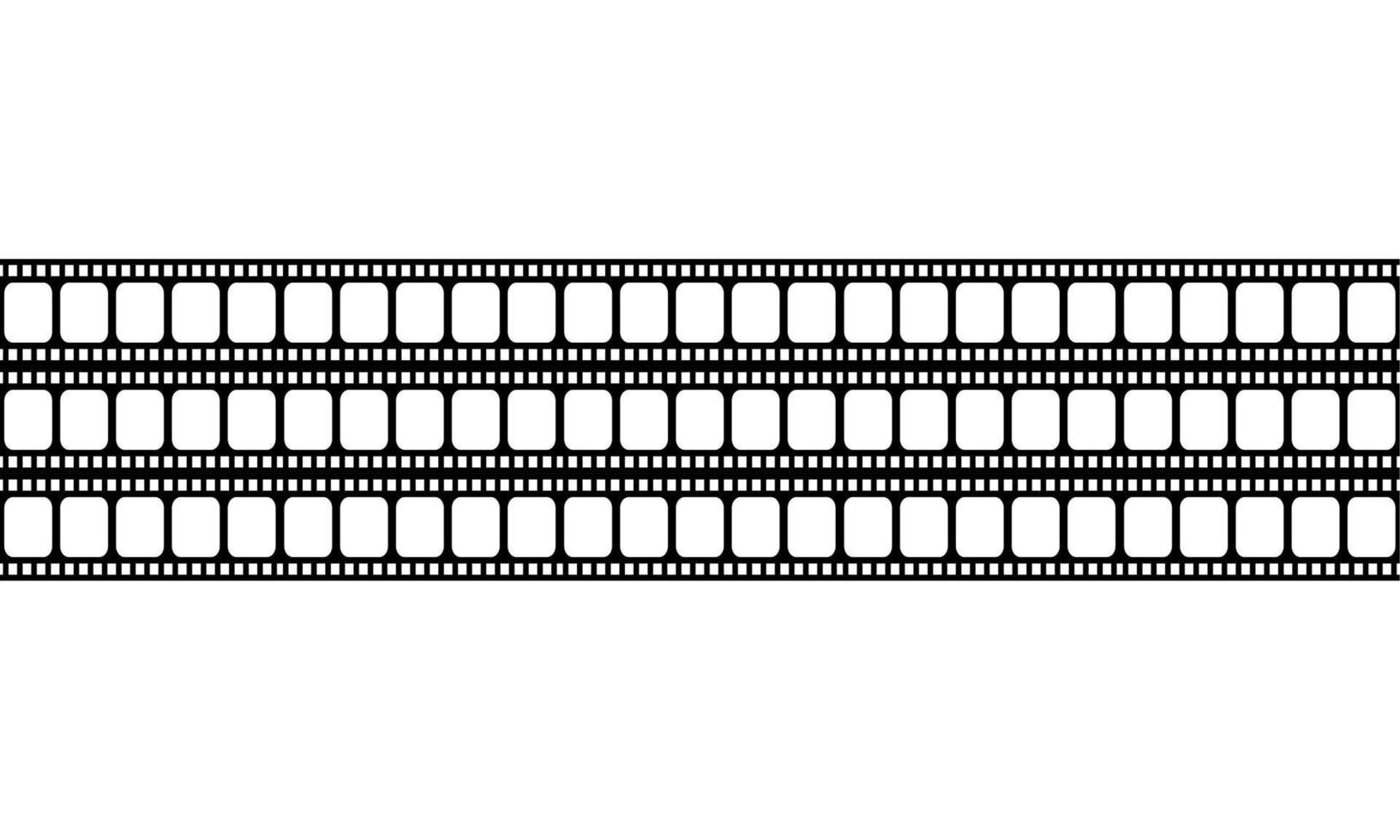 naadloos filmstrip motieven patroon voor overladen, decoratie, interieur, buitenkant, achtergrond, behang, Hoes of grafisch ontwerp element. vector illustratie