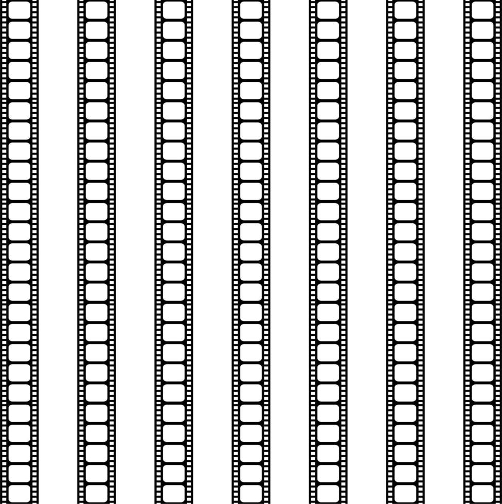 naadloos filmstrip motieven patroon voor overladen, decoratie, interieur, buitenkant, achtergrond, behang, Hoes of grafisch ontwerp element. vector illustratie