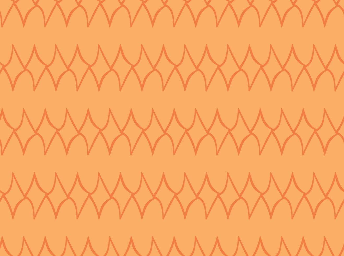 vector textuur achtergrond, naadloze patroon. hand getrokken, oranje kleuren.