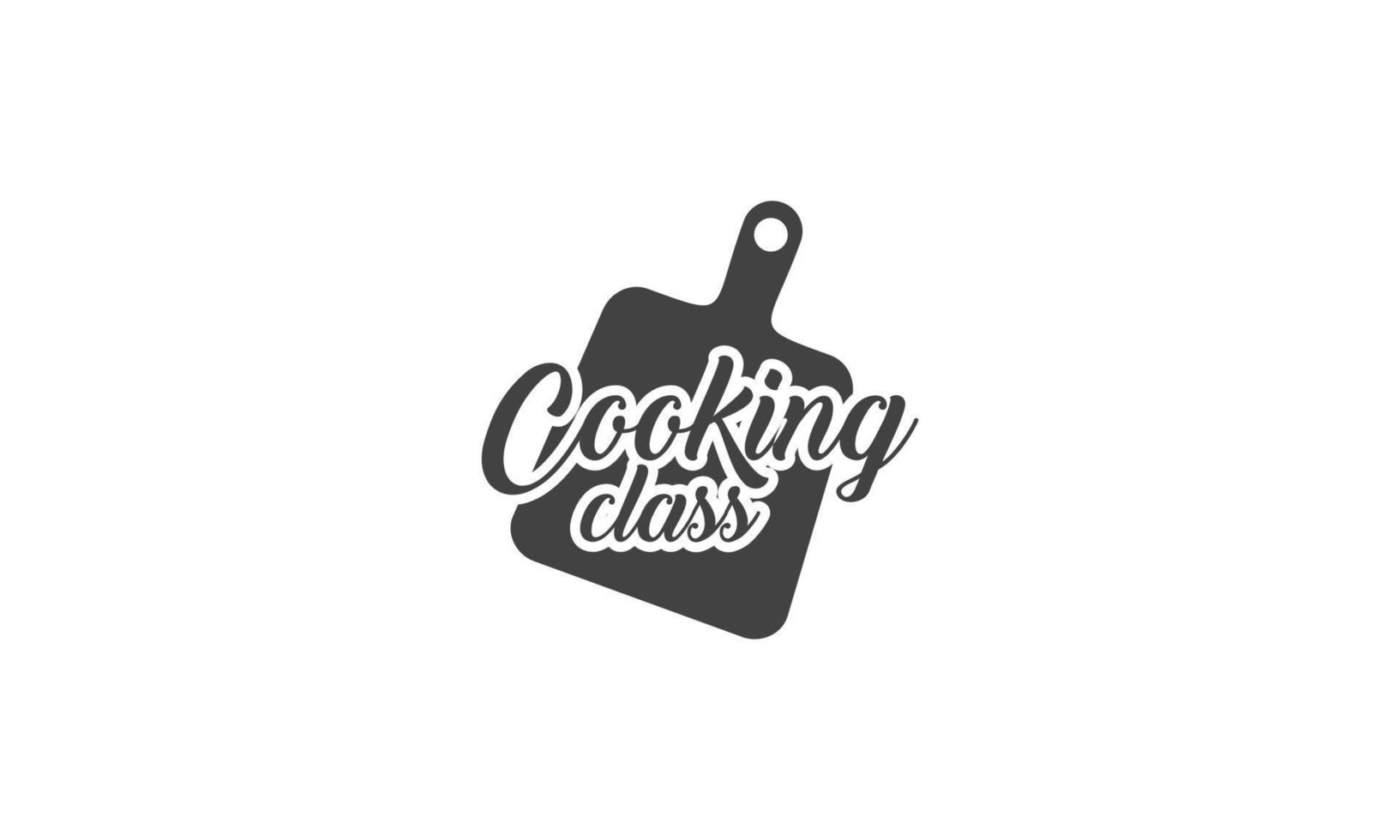 wijnoogst Koken klasse en voedsel etiketten emblemen badges logo culinaire school- Koken cursussen vector