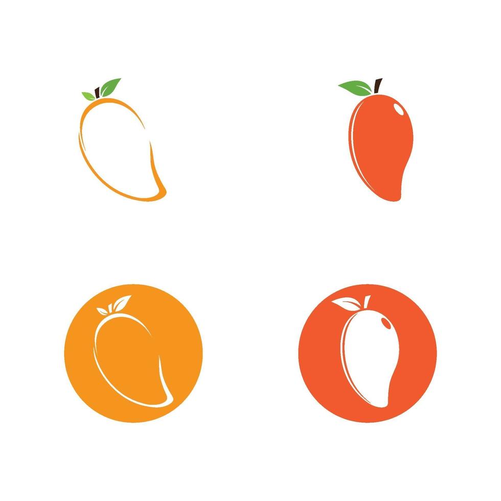 mango logo symbool pictogram vector