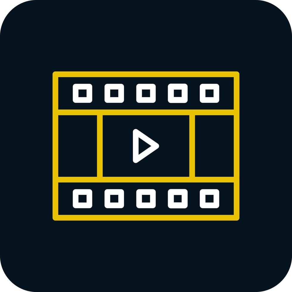 video editor vector icoon ontwerp