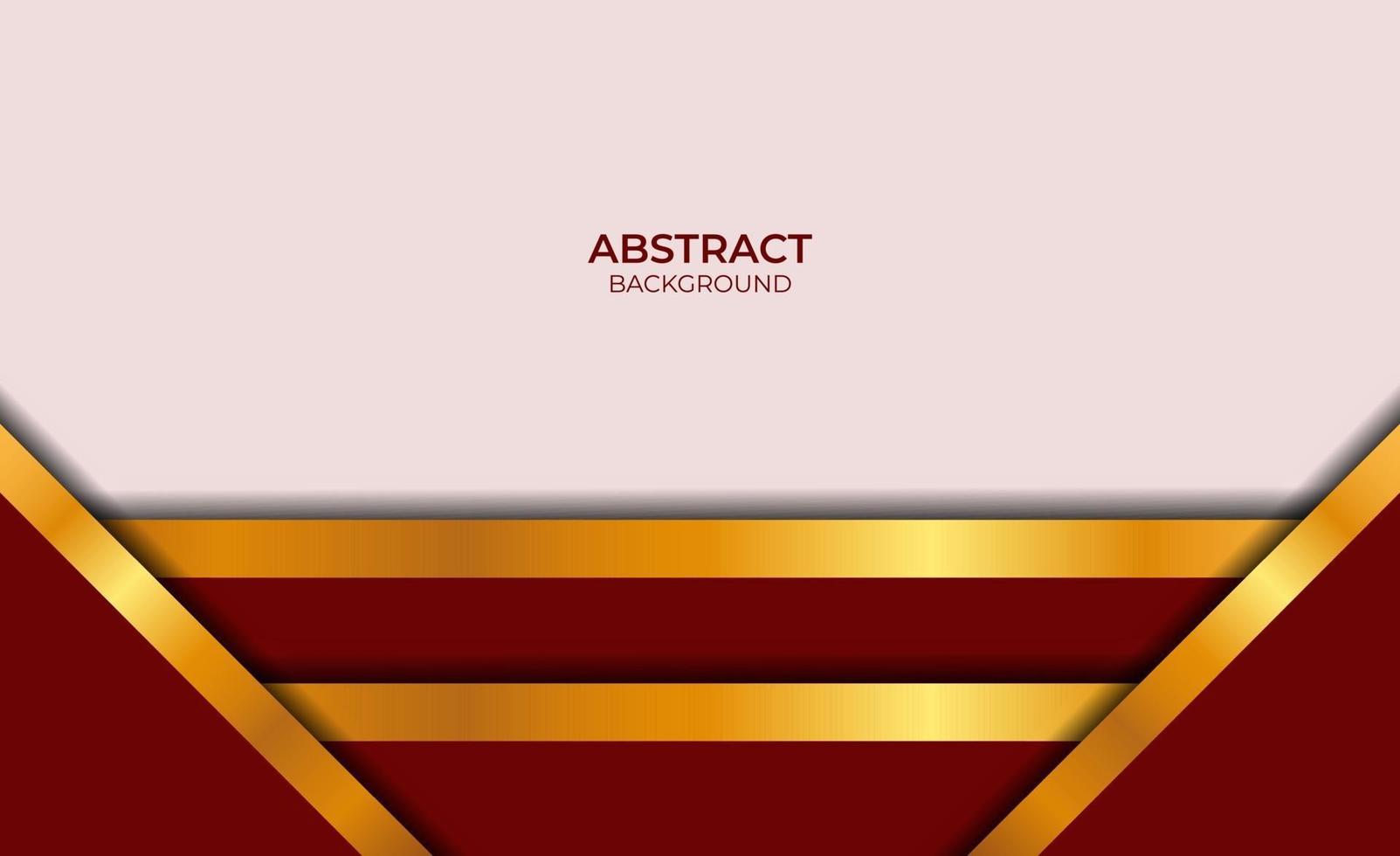 ontwerp abstracte rode en gouden stijl vector