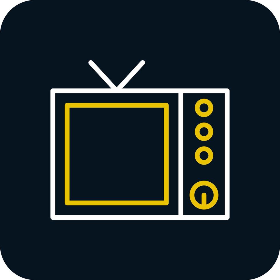 televisie vector icoon ontwerp