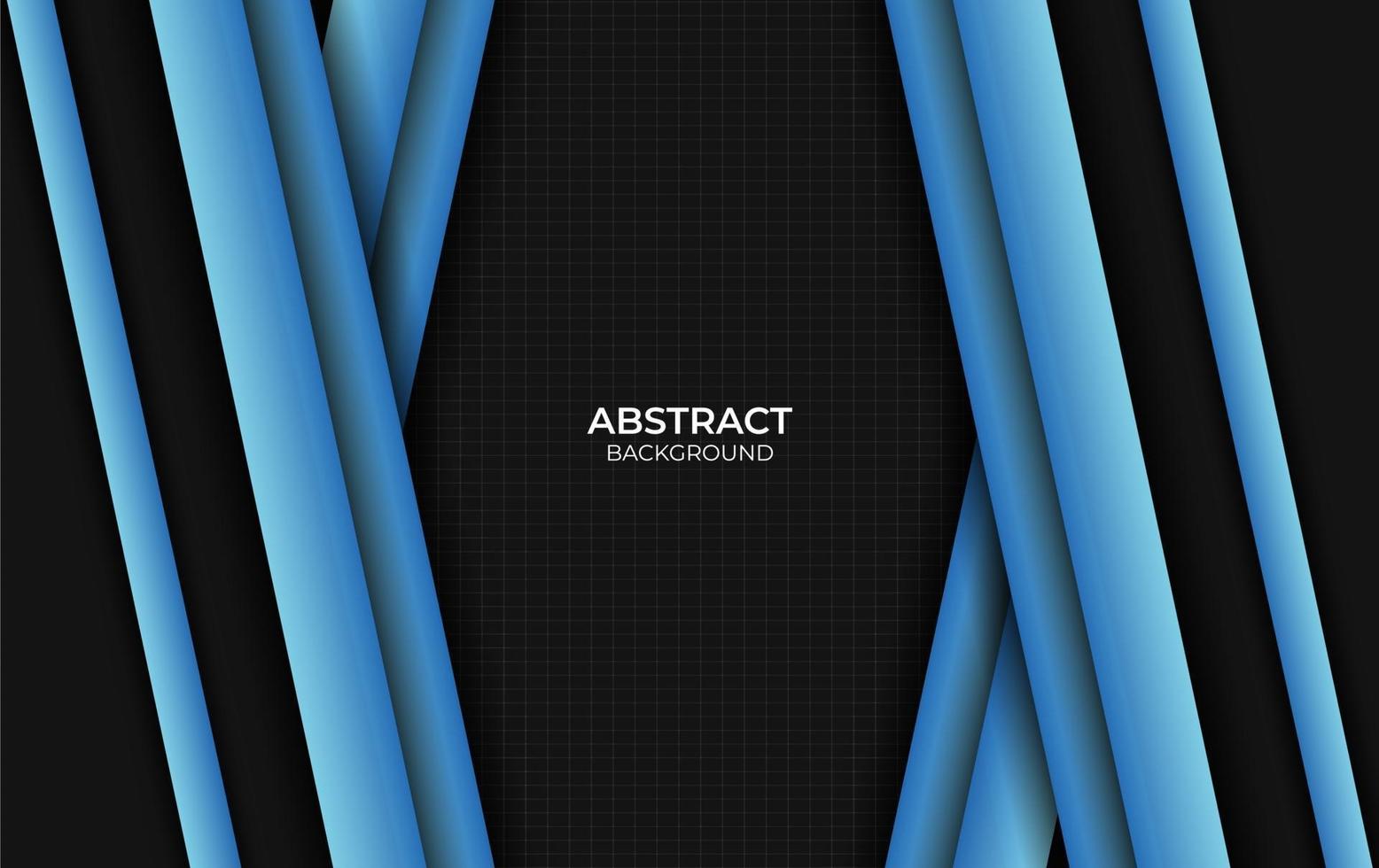 abstracte achtergrond blauw en zwart vector