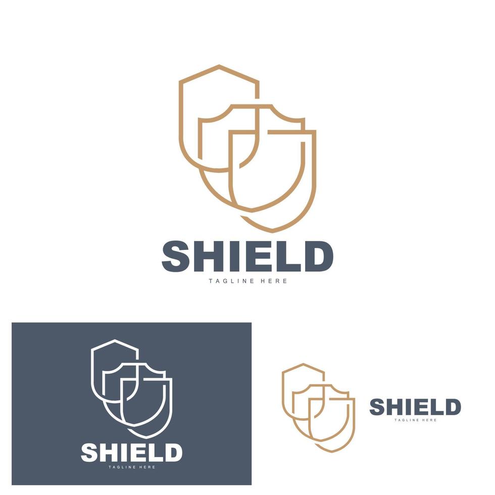 schild logo, antivirus bescherming veiligheid vector, gemakkelijk gaming logo schild ontwerp vector