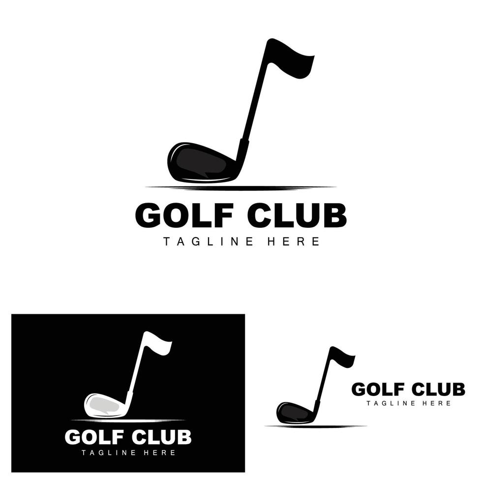 golf bal logo, vector stok golf. buitenshuis sport- spel, discipline ontwerp, icoon sjabloon