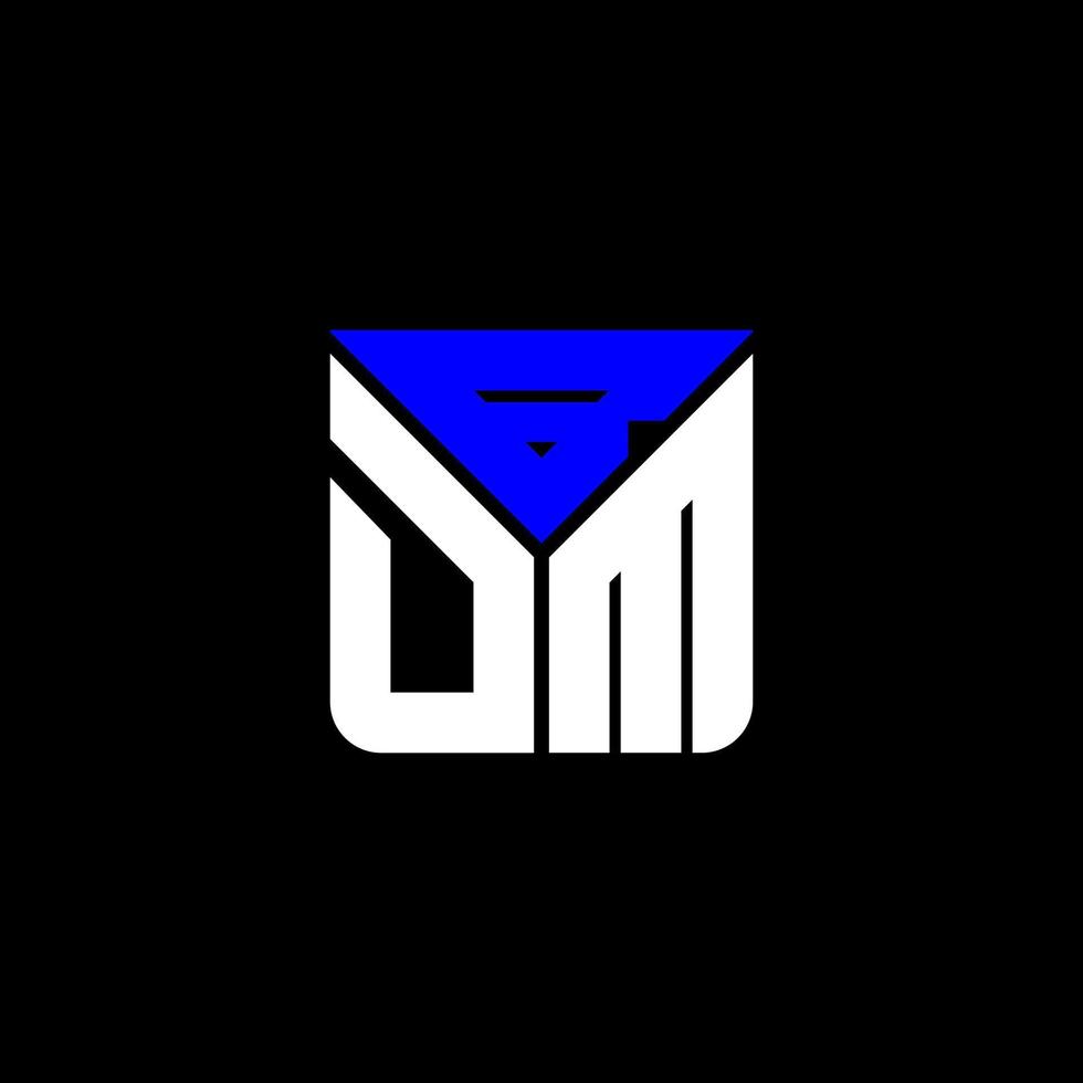 bdm brief logo creatief ontwerp met vector grafisch, bdm gemakkelijk en modern logo.