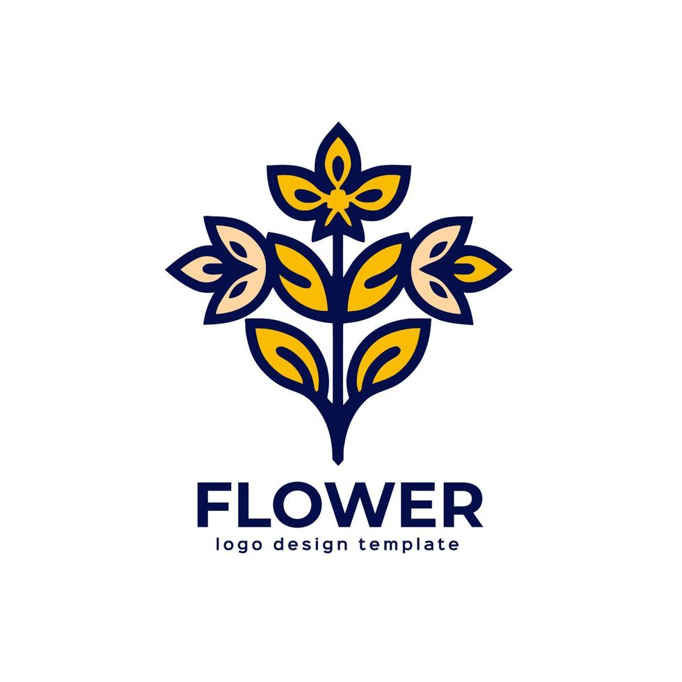 bloem logo sjabloon vector icoon illustratie ontwerp geïsoleerd Aan wit achtergrond.