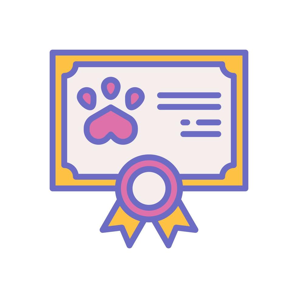 certificaat icoon voor uw website ontwerp, logo, app, ui. vector