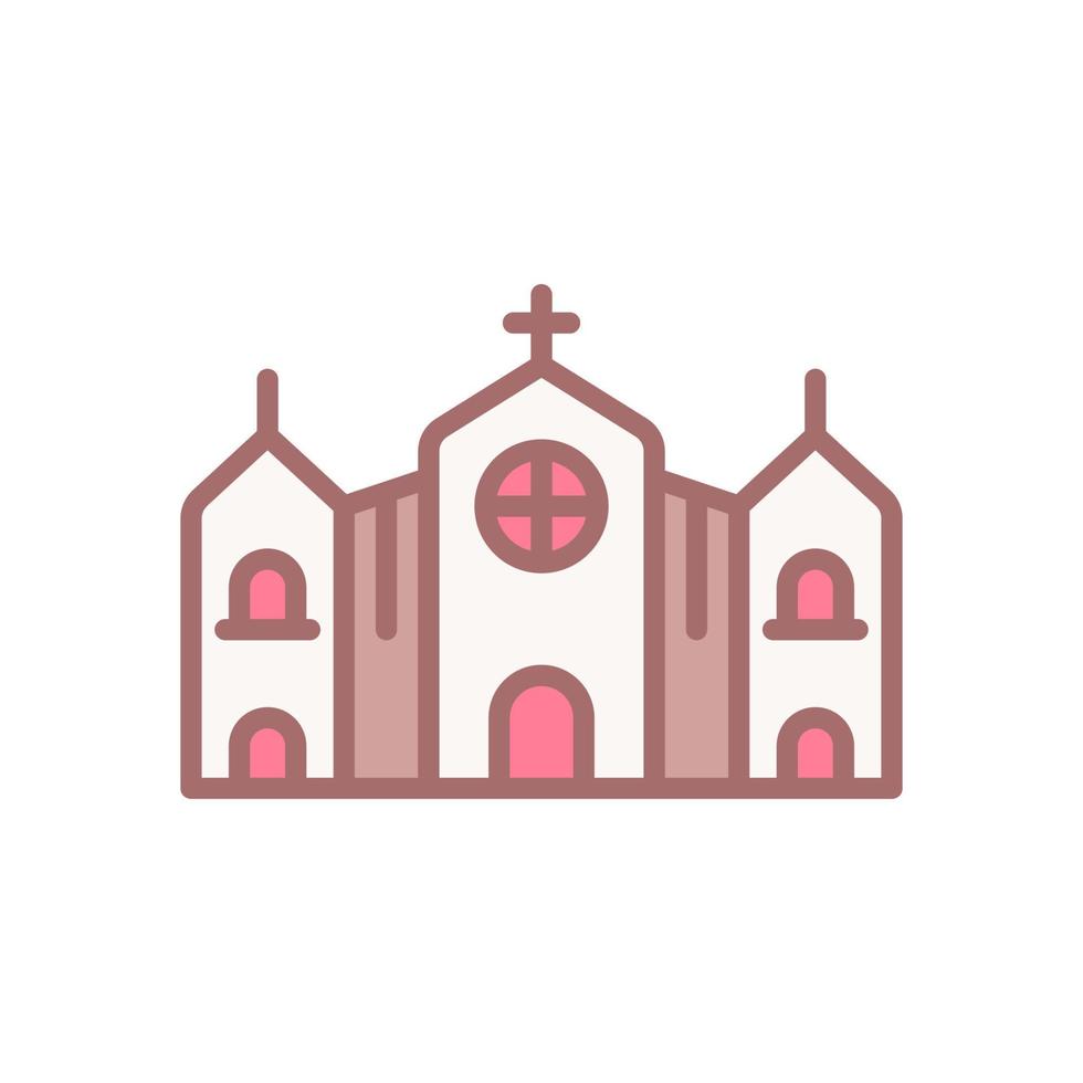 kerk icoon voor uw website ontwerp, logo, app, ui. vector