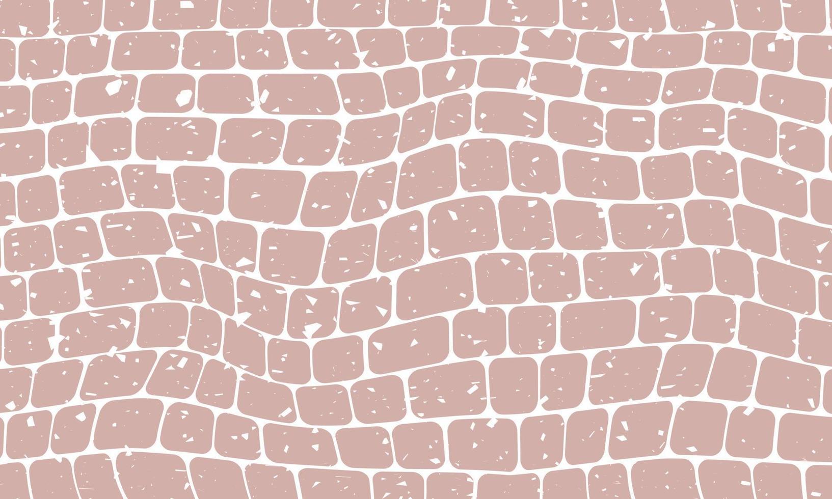 roze steen muur achtergrond vector grunge structuur