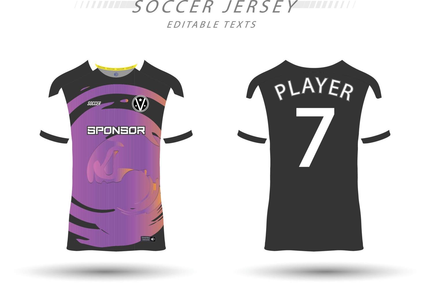 het beste vector voetbal Jersey sjabloon sport t overhemd ontwerp