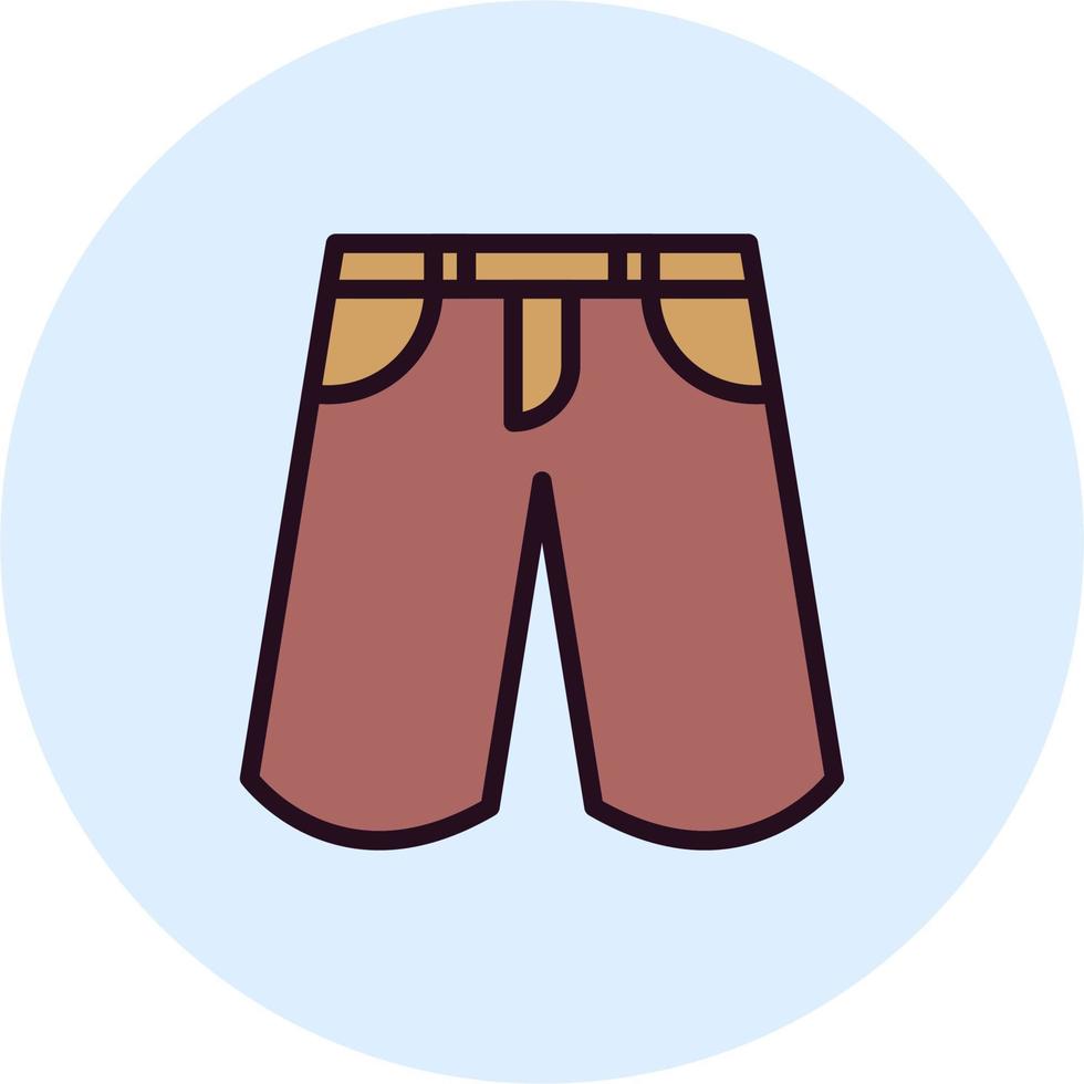 korte broek vector pictogram