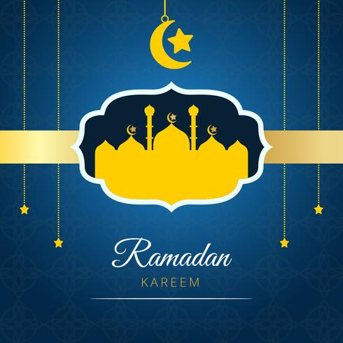 Ramadan Kareem Vector achtergrond