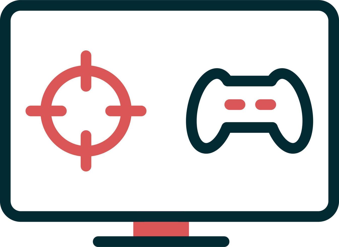 online gaming vector icoon