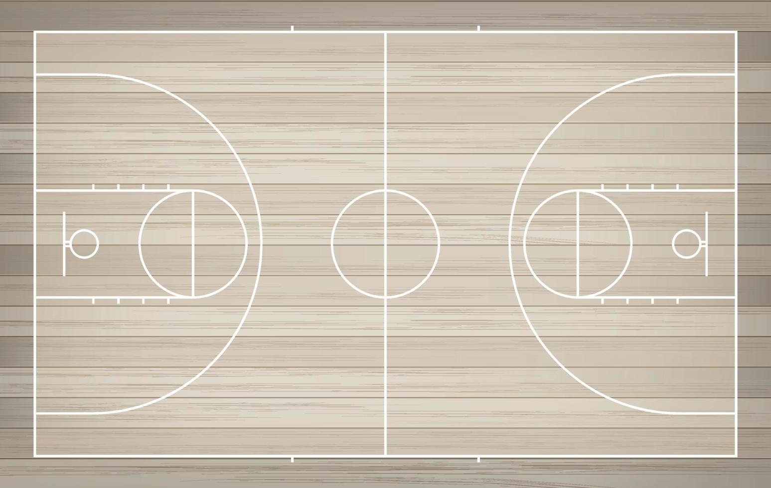 basketbalveld achtergrond. basketbal veld. vector. vector