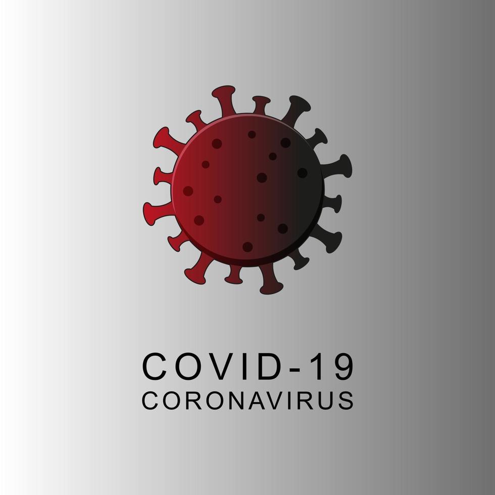 corona virus banner ontwerp illustratie vector