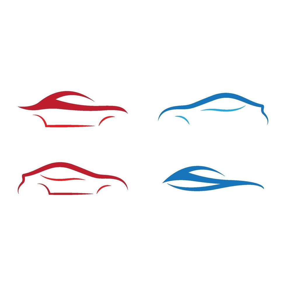 auto logo afbeeldingen illustratie set vector