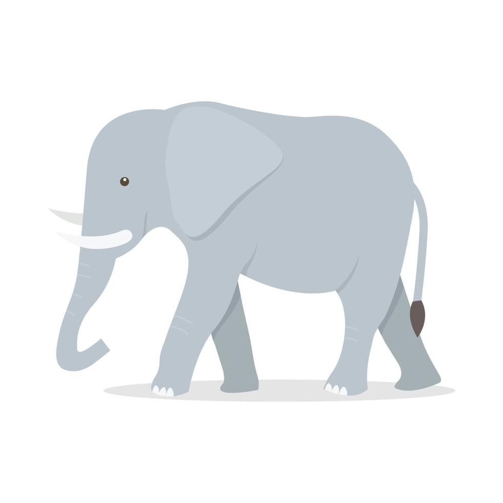 olifant schattig tekenfilm vector