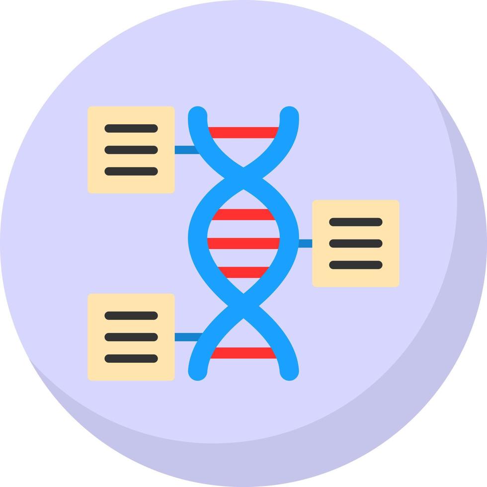 functioneel genomics vector icoon ontwerp