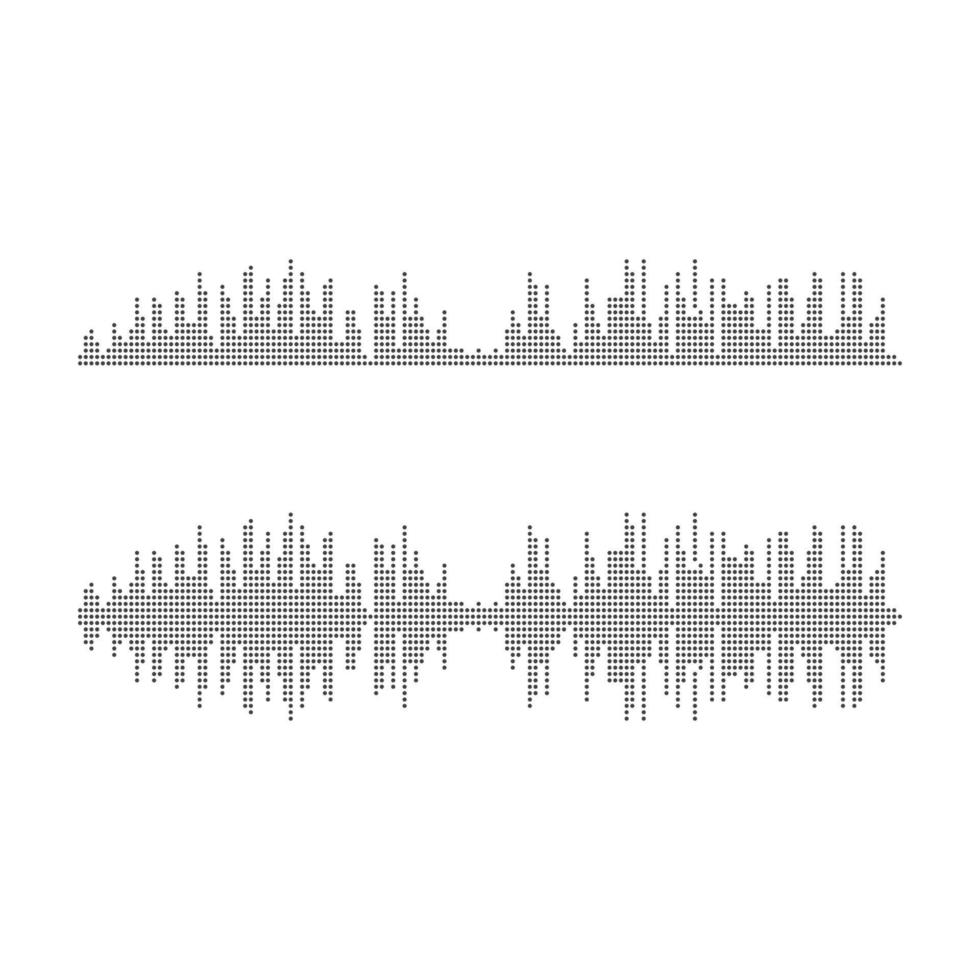 geluid golven vector icoon illustratie
