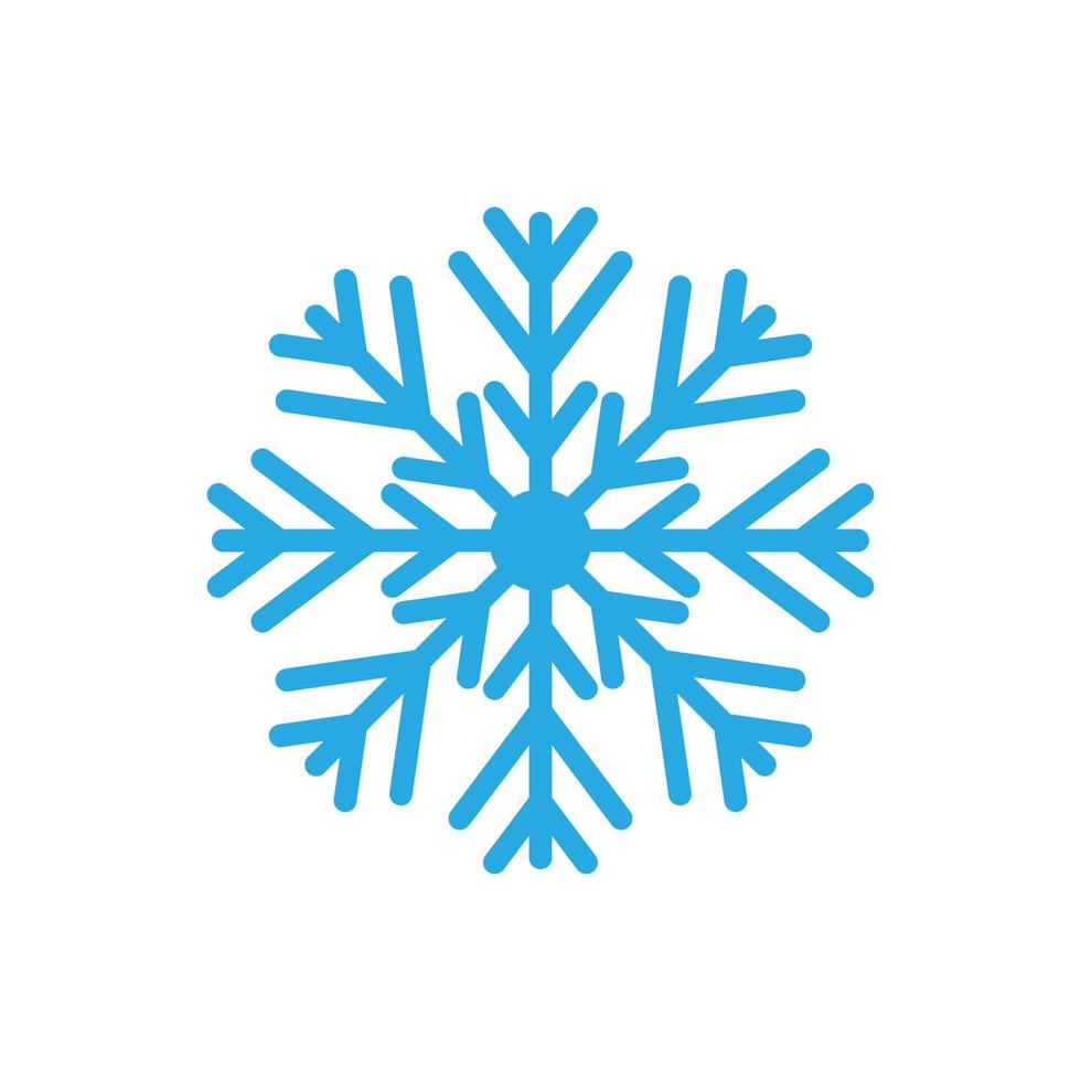 sneeuwvlokken stijl ontwerp illustratie vector